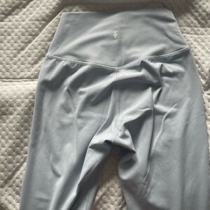 Baby blue leggings from Azur Fit